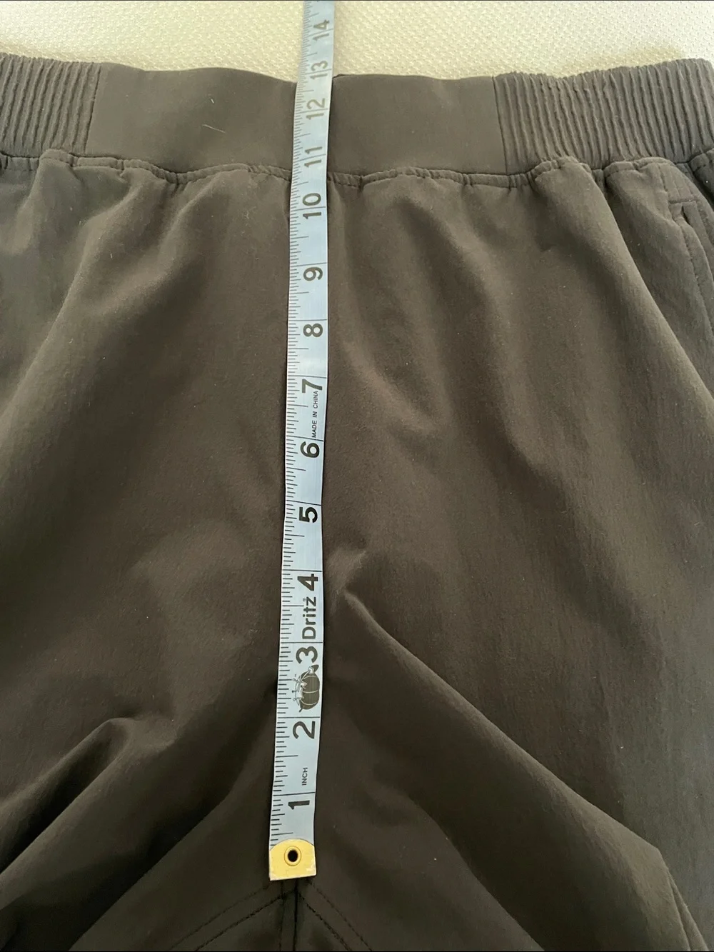 Lululemon Black Stretch Woven Wide Leg High Rise Cropped Pants Size Large - Picture 9 of 13